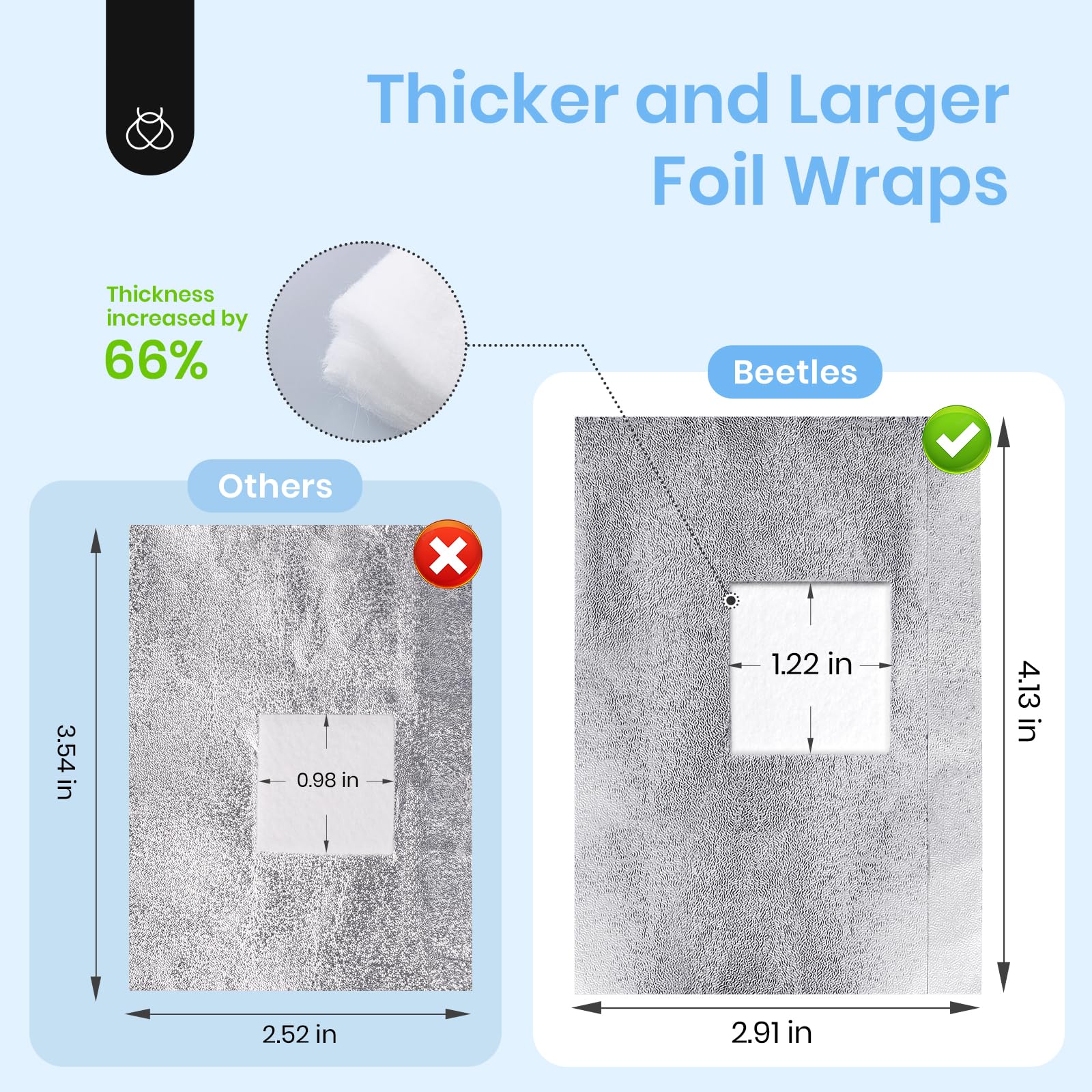 Gel Polish Remover Nail Foil Wraps 200Pcs
