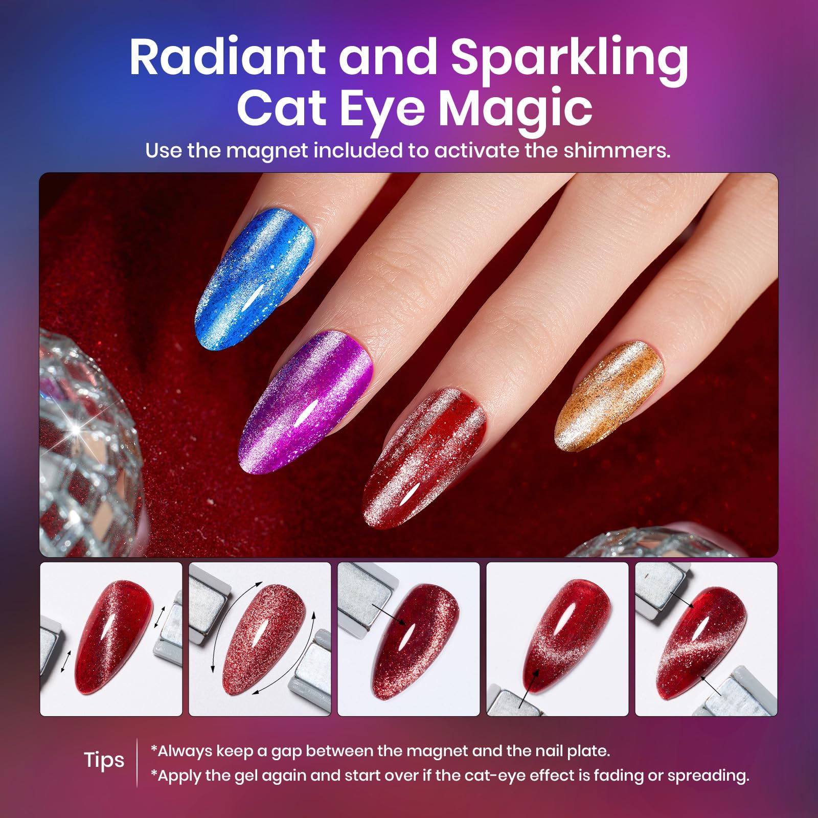 Sparkle Soiree | 6 Colors Gel Polish Set