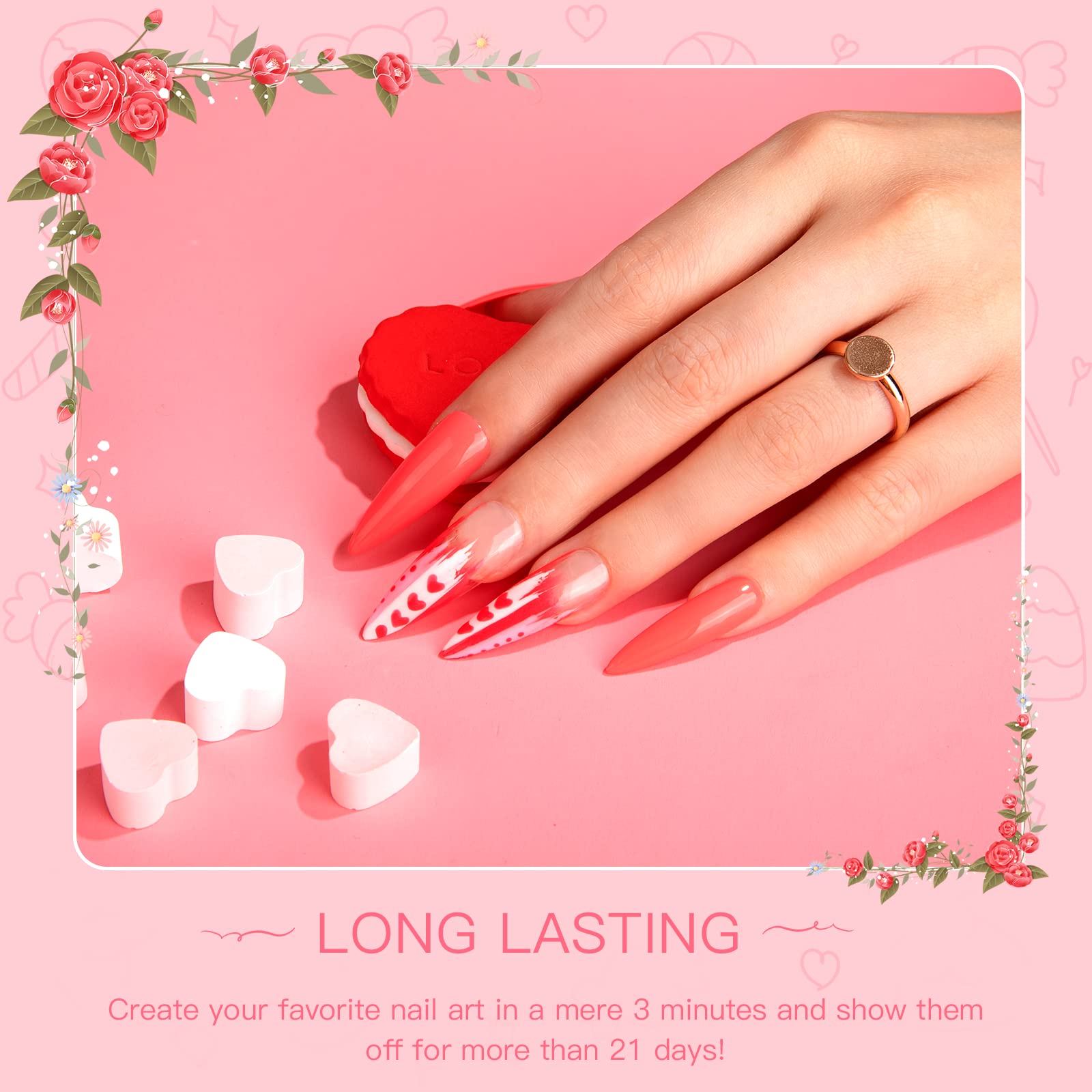 Sweetheart Candies | 6 Colors Gel Polish Set