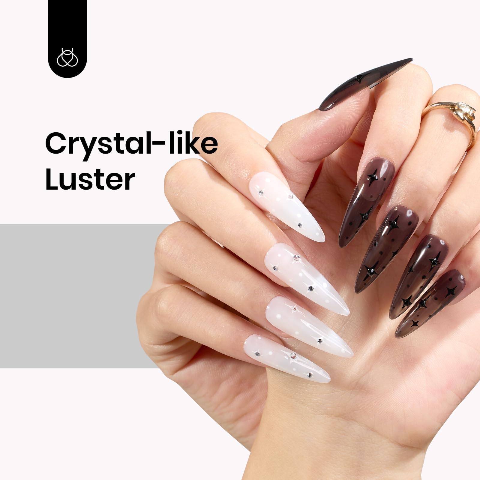 Black Crystal |15ml Gel Polish