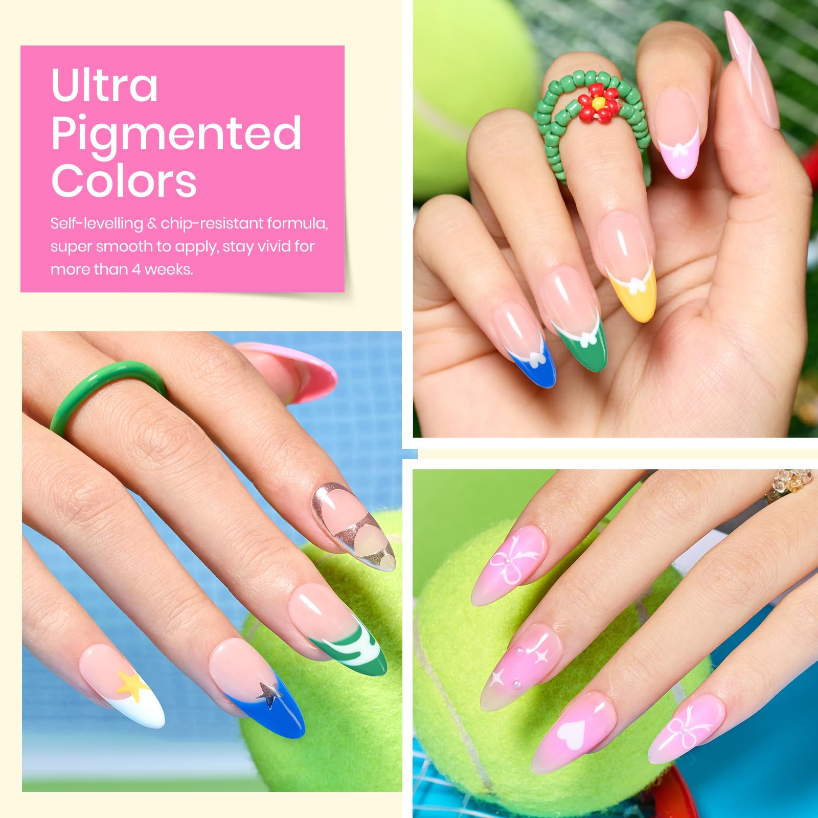 Blokette | 6 Colors Gel Polish Set