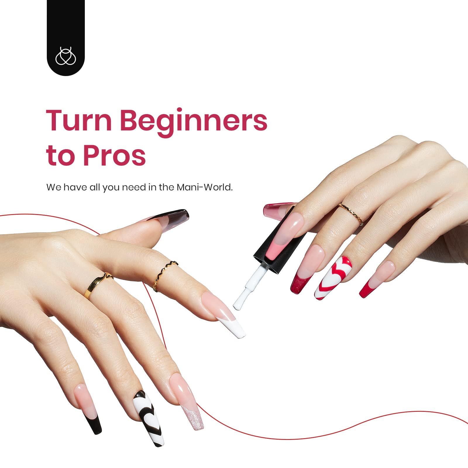 Queen of Hearts | Gel Polish 6 Colors Set