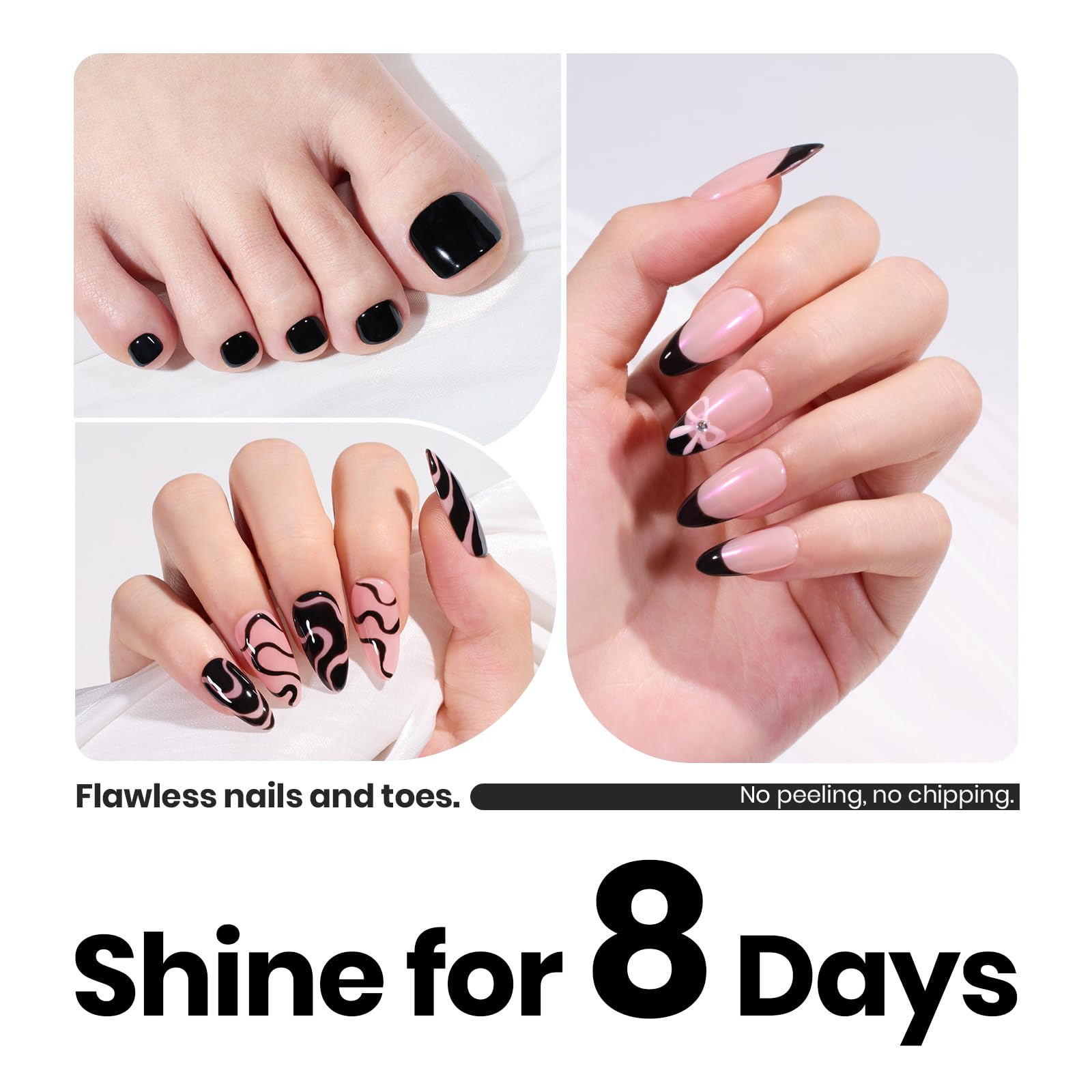Classic Black |15ml Nail Polish