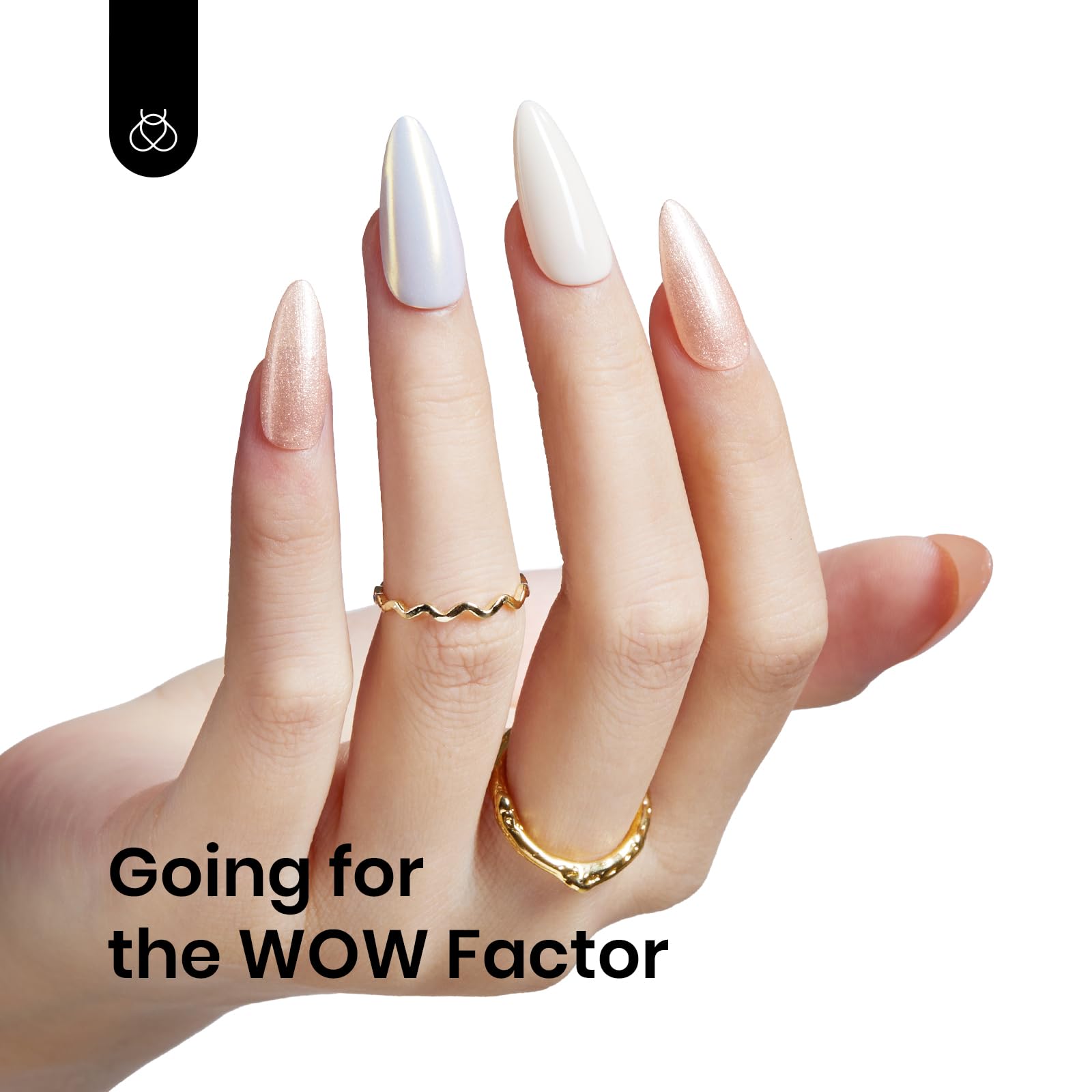 Pearlescent Champagne#d037 |15ml Gel Polish