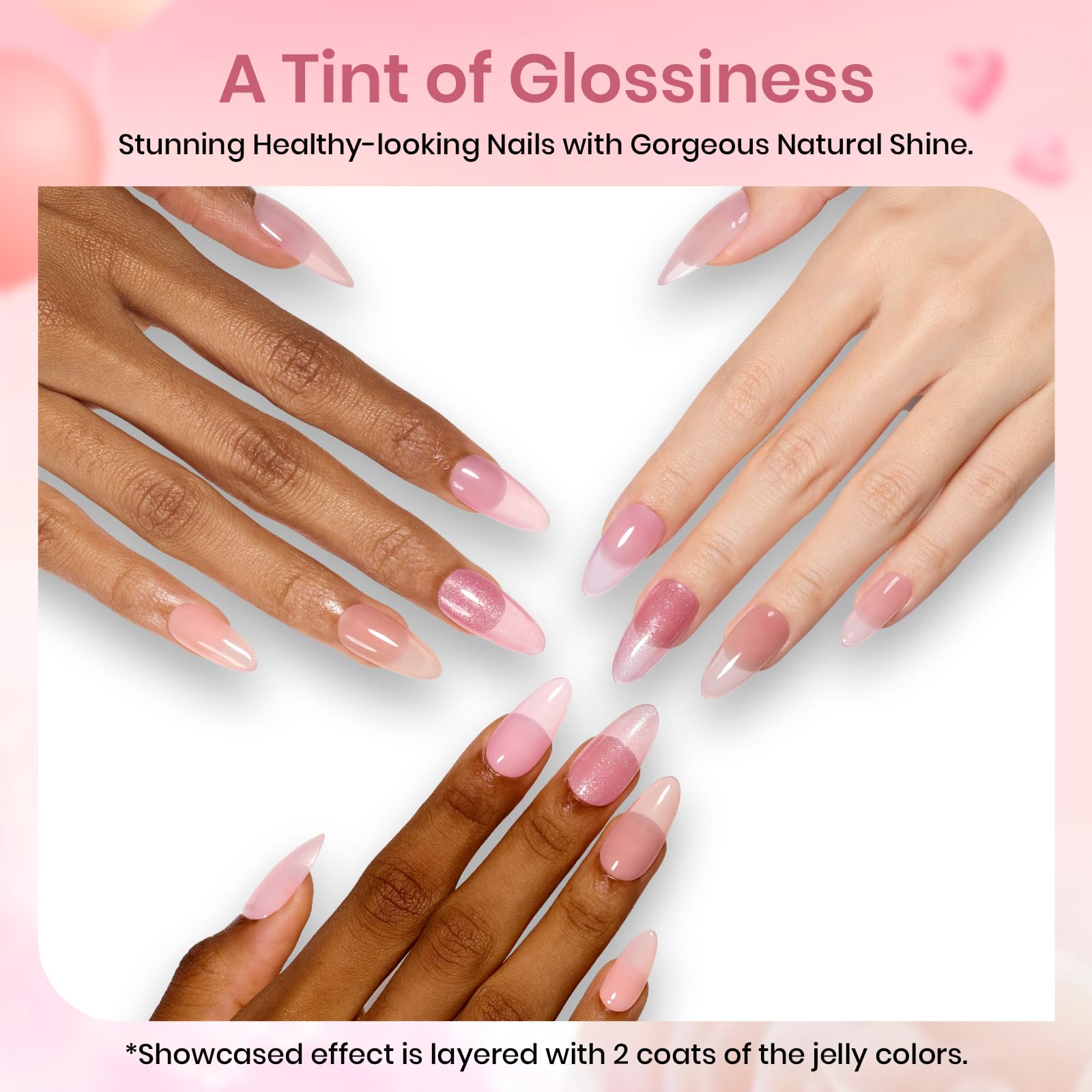 Soft Whisper | 8 Colors Gel Polish Set
