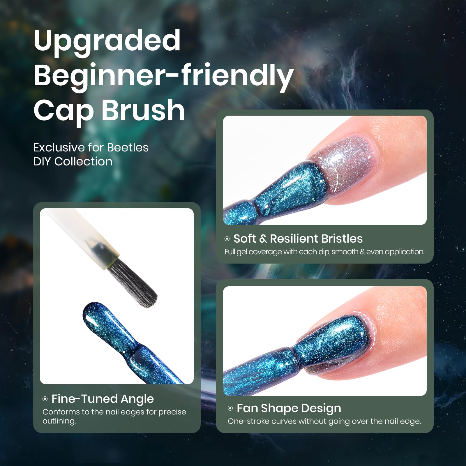 Mystic Gaze | 4 Colors with All-Inclusive Nail Art Essentials Kits