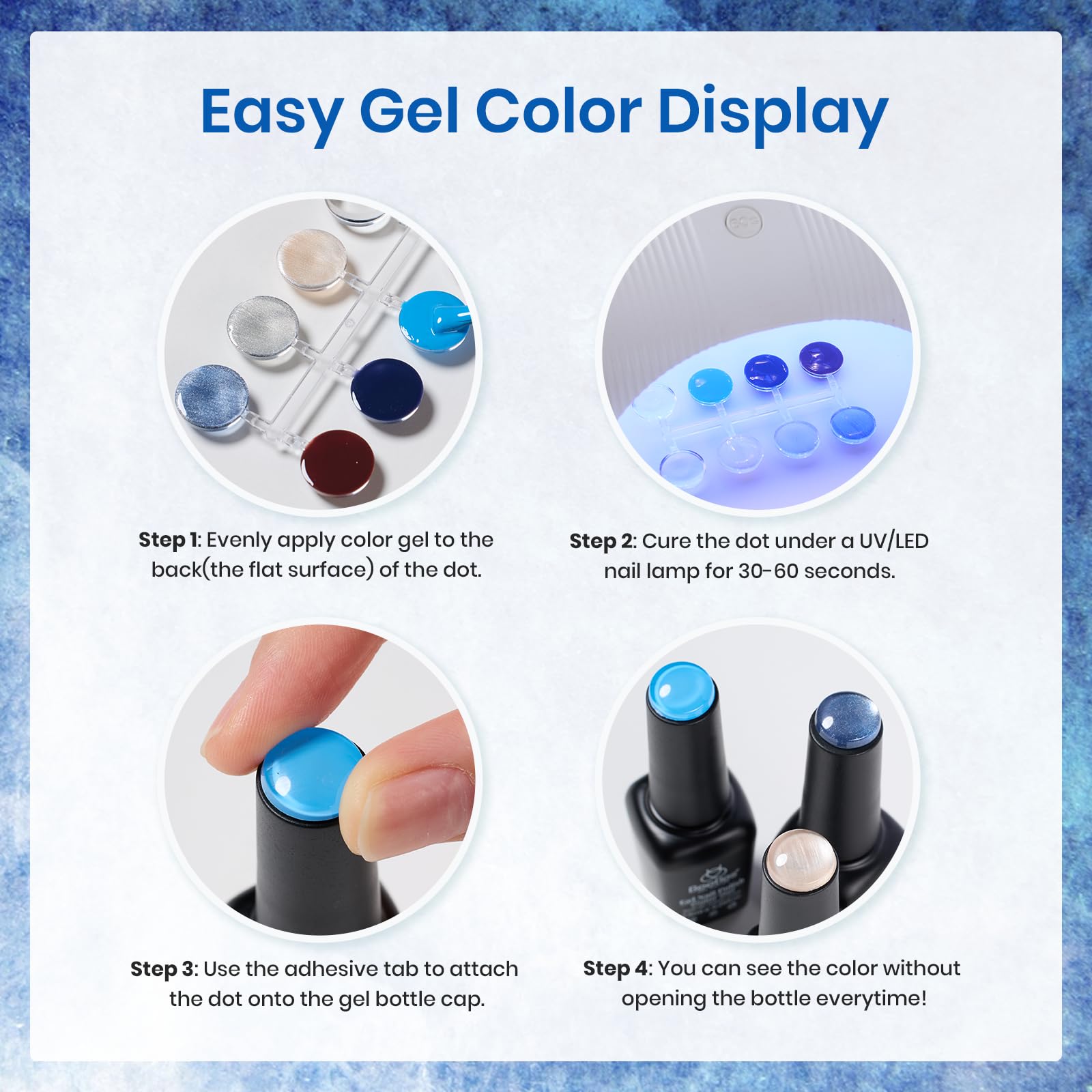 Glamorous Metamorph | 6 Colors Gel Polish Set