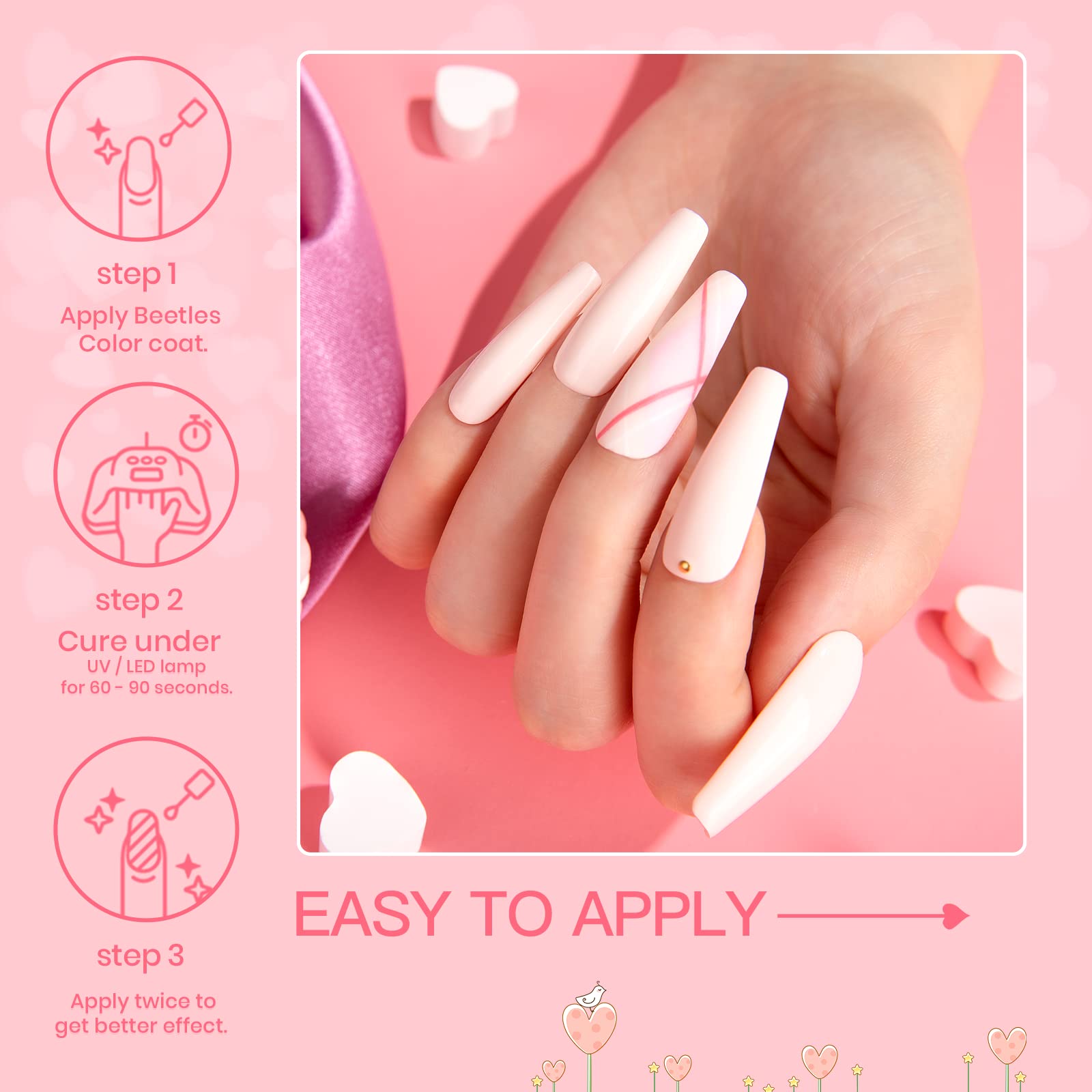 Sweetheart Candies | 6 Colors Gel Polish Set
