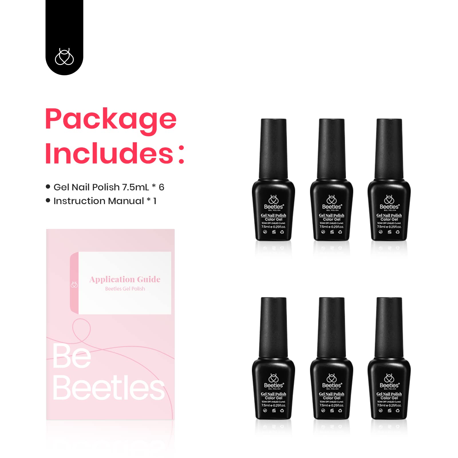 Rainbow Kingdom | 6 Colors Gel Polish Set