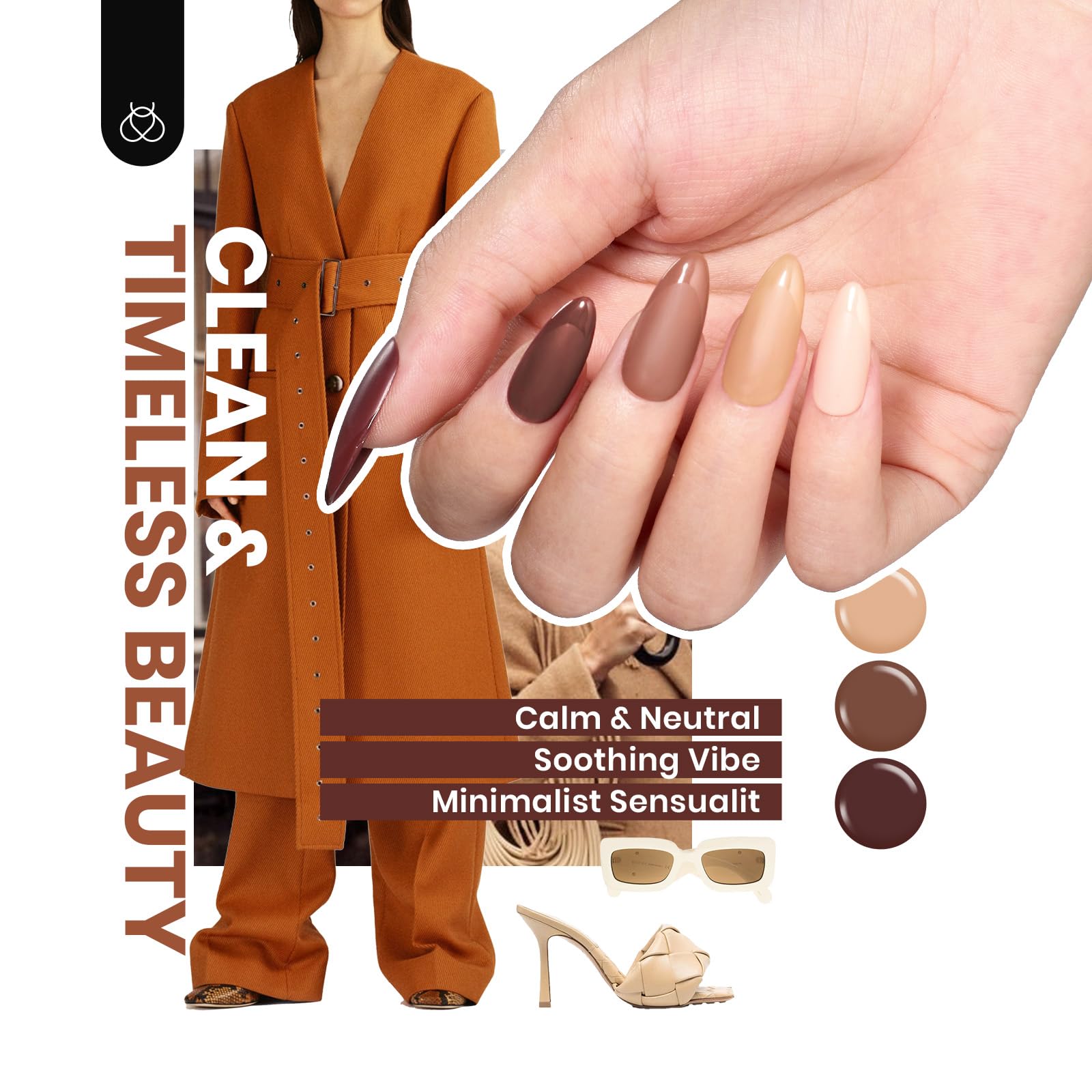 Urban Rhythm - 25 Colors Gel Nail Polish Set