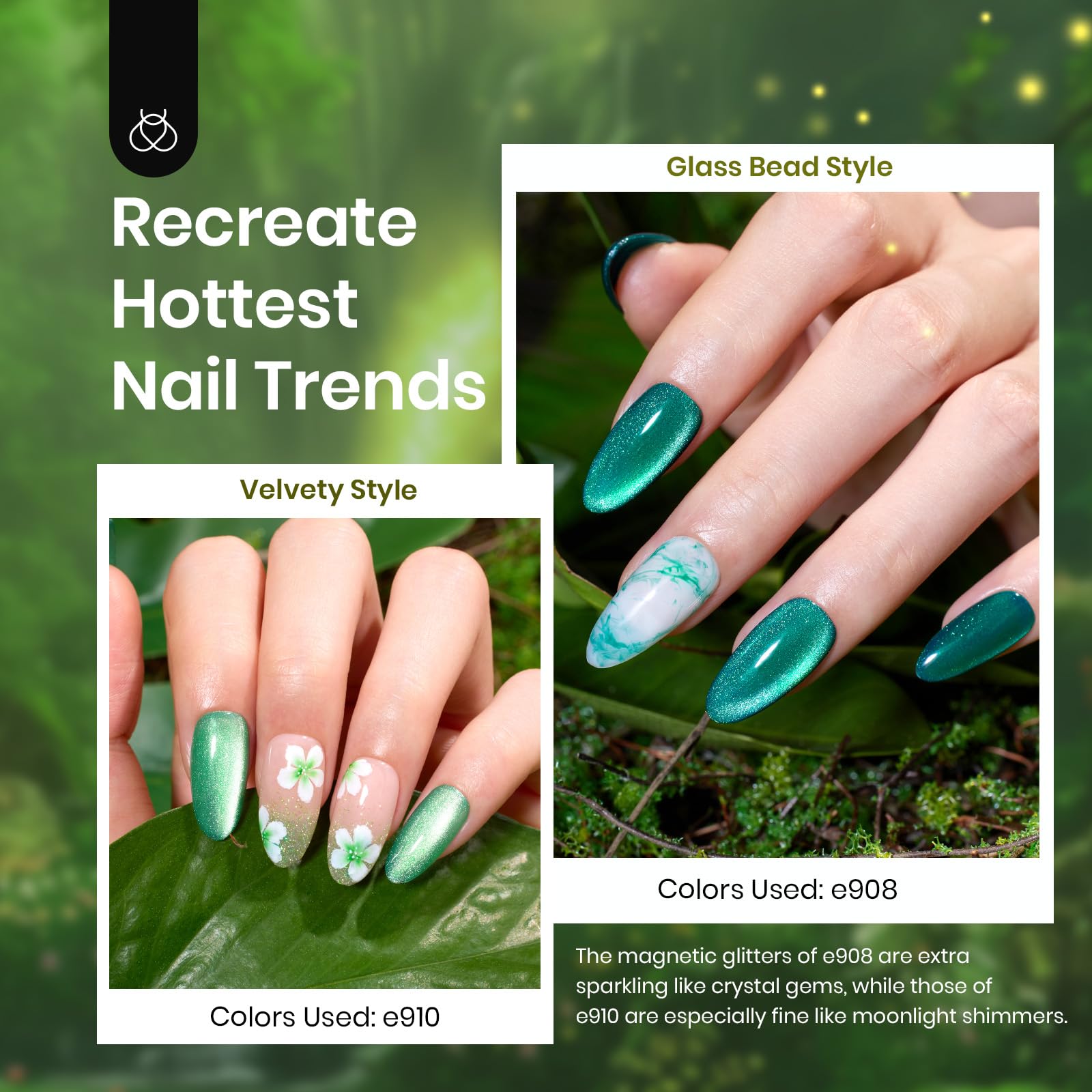 Enchanted Forest | 6 Colors Gel Polish Set