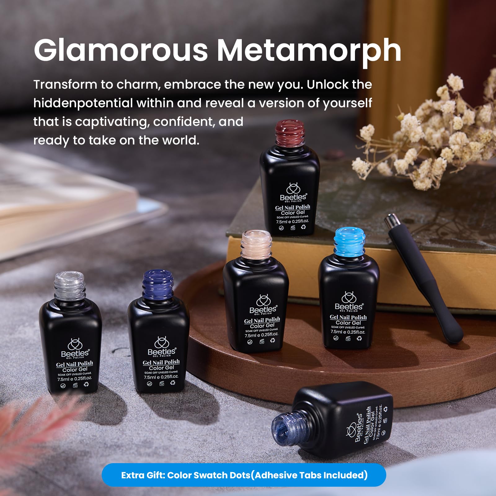 Glamorous Metamorph | 6 Colors Gel Polish Set