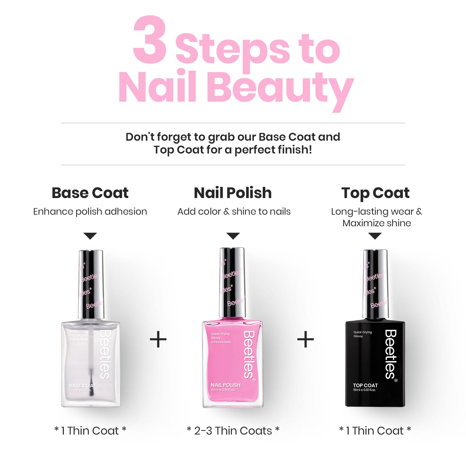 Hot Pink |15ml Nail Polish