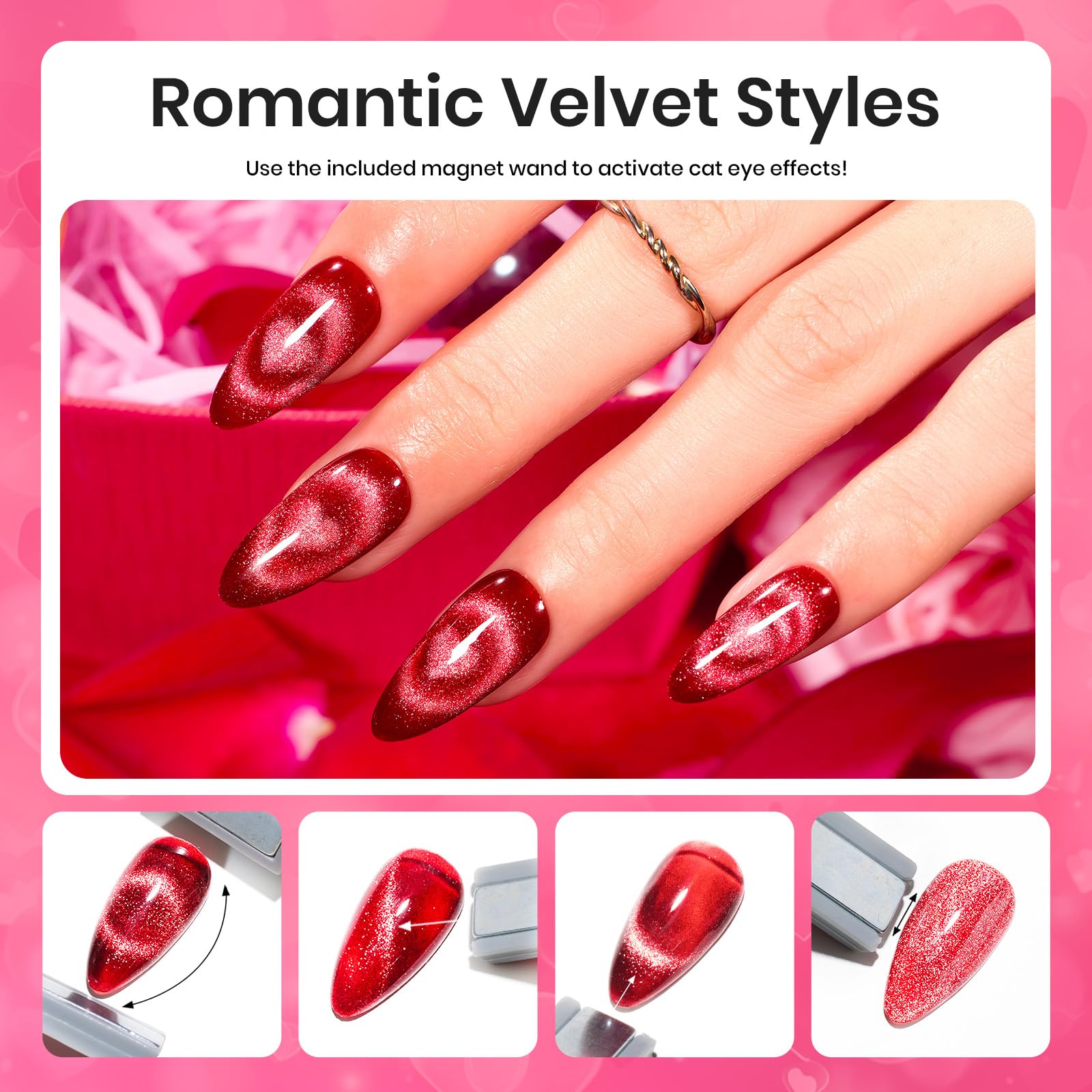 Amazon.com : VANREESA 40 Pcs Gel Nail Polish Set 36 Colors