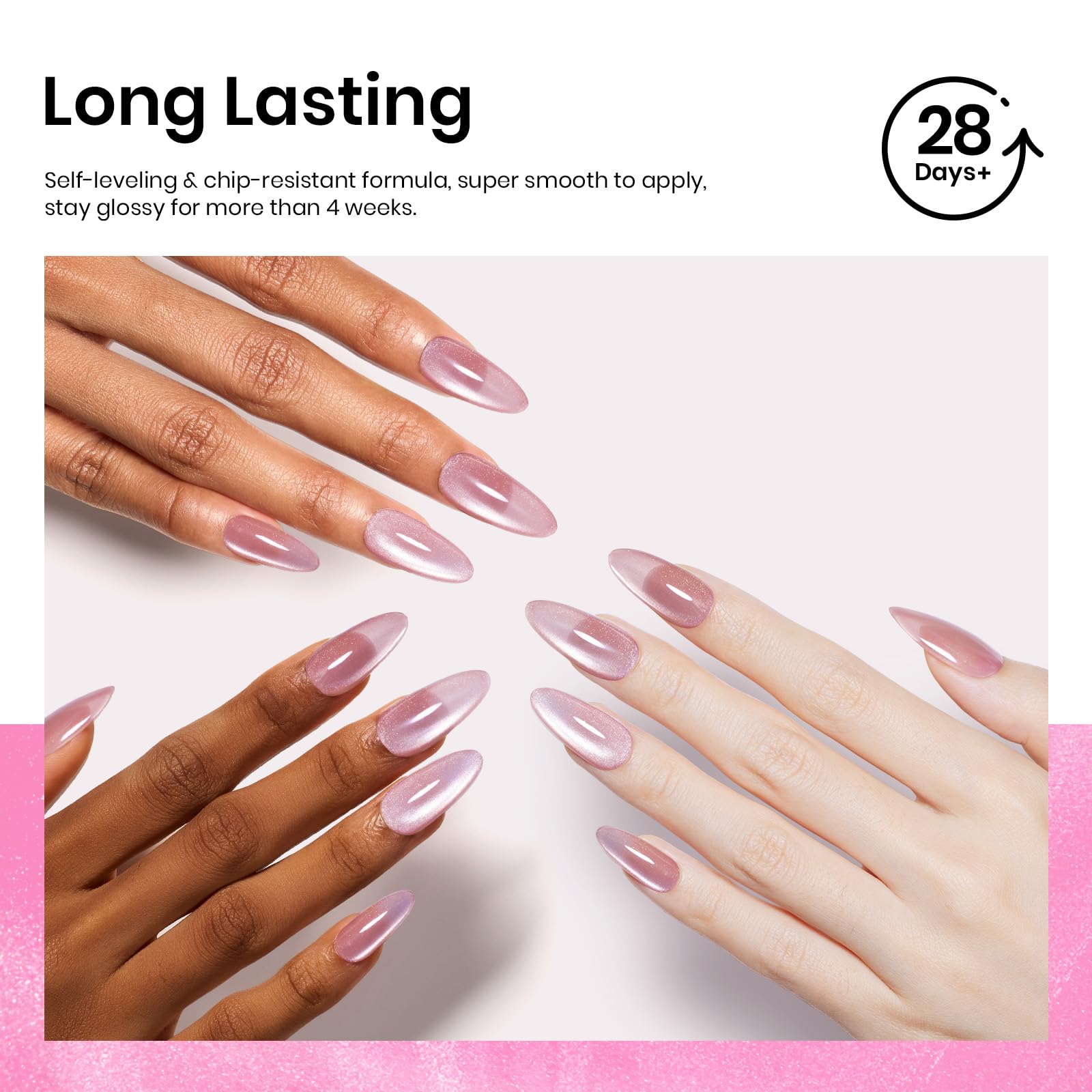 Pink Cat Eye |15ml Fireworks Nail Gel Polish