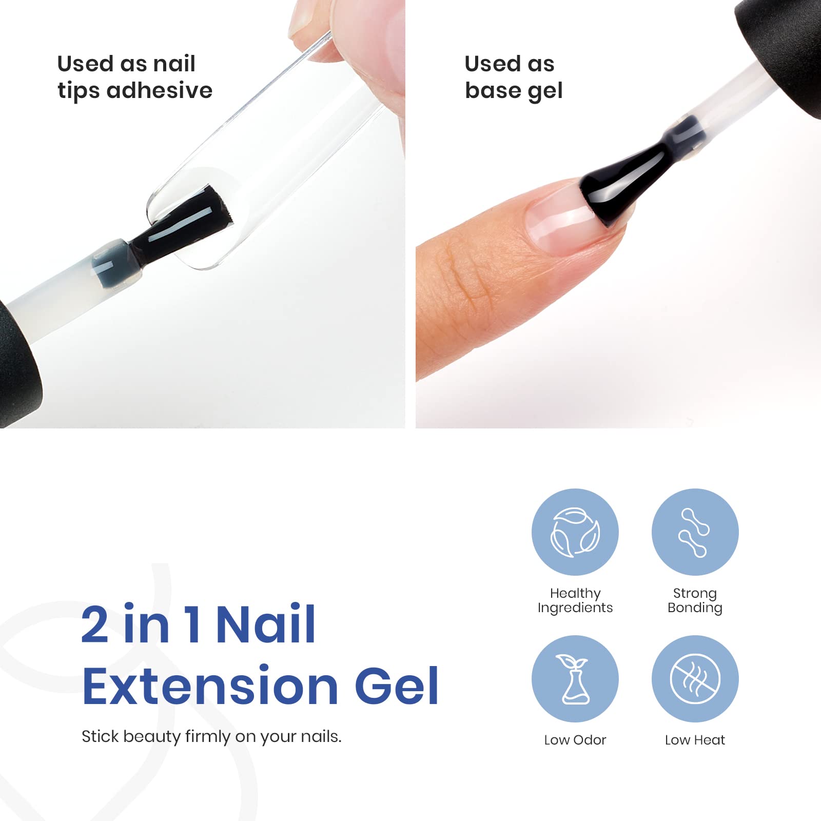 Long Square Nail Extension Kit  #086