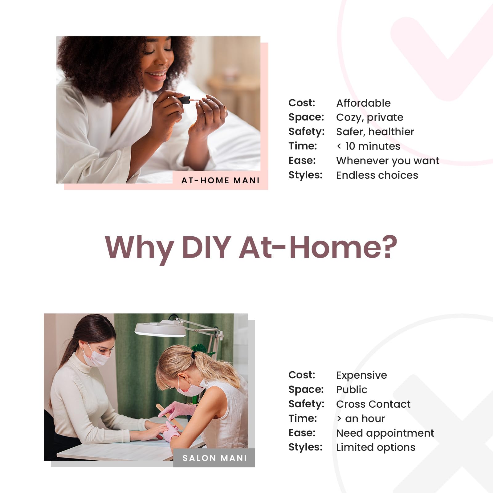 Nude Neutral Starter Kit: Nail Art Gels, Tools & Care Essentials