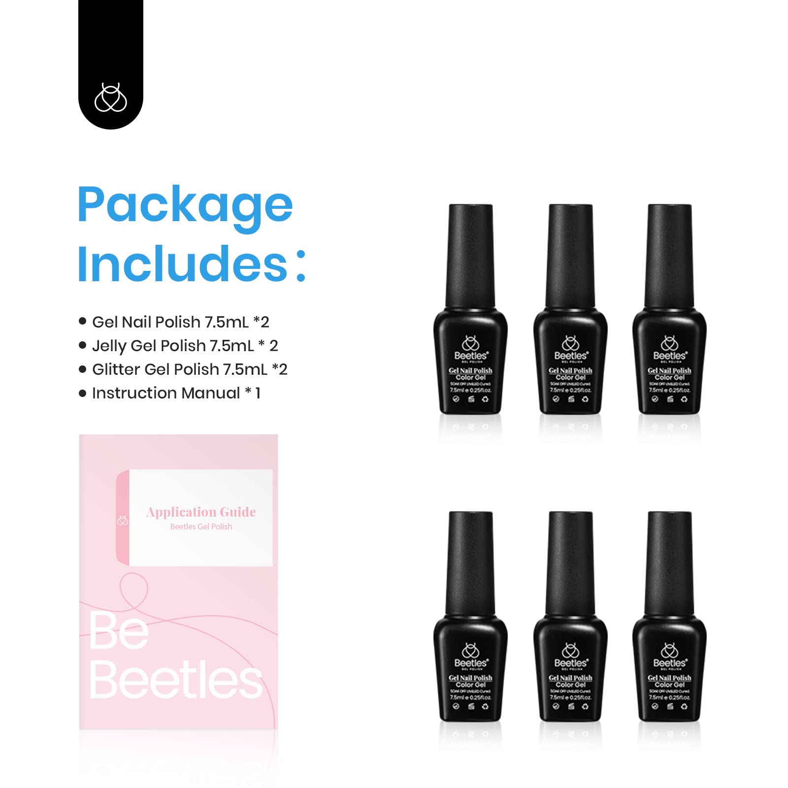 Chasing Summer Breeze Gel Polish - 6 Colors Gel Nail Polish Set