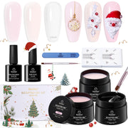 Beetles Christmas Limited Hard Gel Kit 3 Colors 9 in 1 Nail