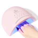 Beetles Nude Pink Lamp - LED Nail Lamp with 3 Timer 30/60/120s UV Light