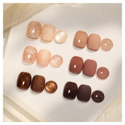 Brownie Bliss - 6 Colors Gel Nail Polish Set