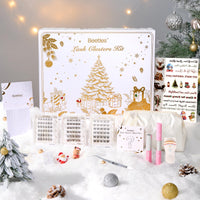 Beetles Christmas Lash Clusters Kit – DIY Eyelash Clusters Gift Set with Bond & Seal