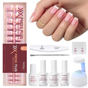 White French Gel Nail Kit  Plus-Lite Kit Tip 150Pcs