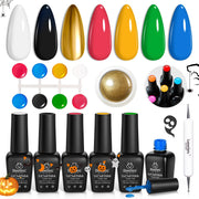 Go for Gold | 6 Colors Gel Polish Set Spring Nails