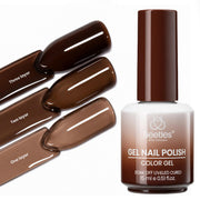 Beetles Morning Mocha Jelly Brown Gel Nail Polish 15ML