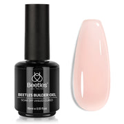 Beetles Builder Gel for Nails-Cover Nude Translucent 7 in 1 Nail