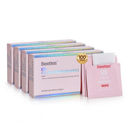 Beetles Nail Polish Remover Wrapped Wipes Sealed Securely 25Pcs*4 Boxes