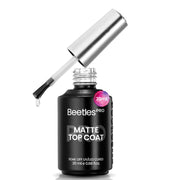 Beetles Pro Matte Top Coat Gel Nail Polish - 20ml 1 Pcs Matte Gel Top coat for Watercolor