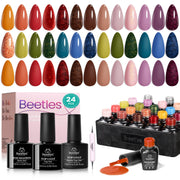 Toy Eden- 20 Colors Fall Glitter Gel Nail Polish Kit