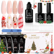 Beetles Christmas Limited Nail Extension Gel - 4 Colors Nail Gel Kit