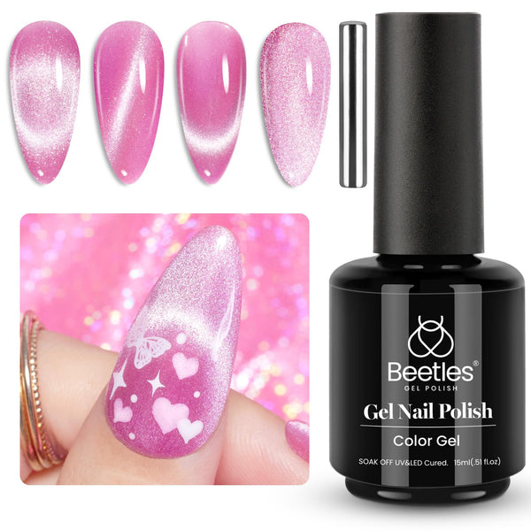 Pink Tourmaline Valentines Nails |15ml Gel Polish