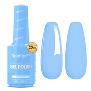 Beetles Pro Blue Gel Polish - Keep It Cool, Sky Blue Color Gel Polish, UV Nail Lamp Cure Needed Nail Arts Salon-Quality Shine Long Lasting