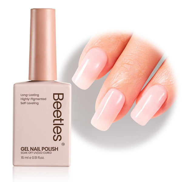 Pink Jelly | Beetles Nude Pink Gel Nail Polish 15ml