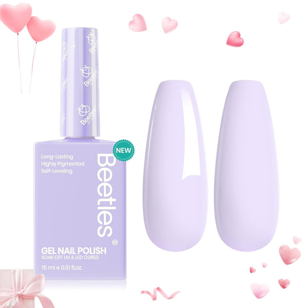 Lavender Haze - Valentines Nails Purple Colorful Gel Polish 15ml