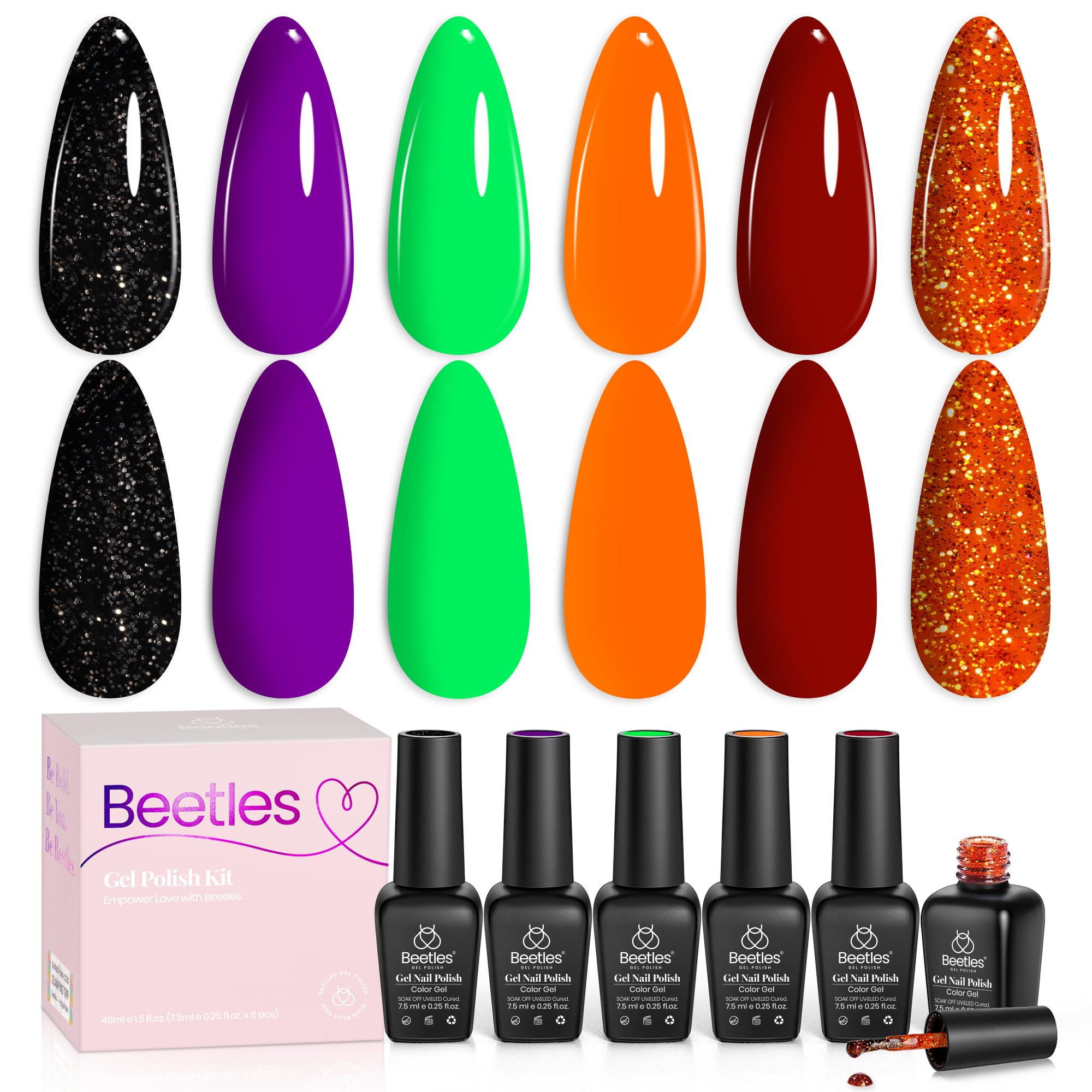 Halloween Hocus Pocus | Gel Polish 6 Colors Set