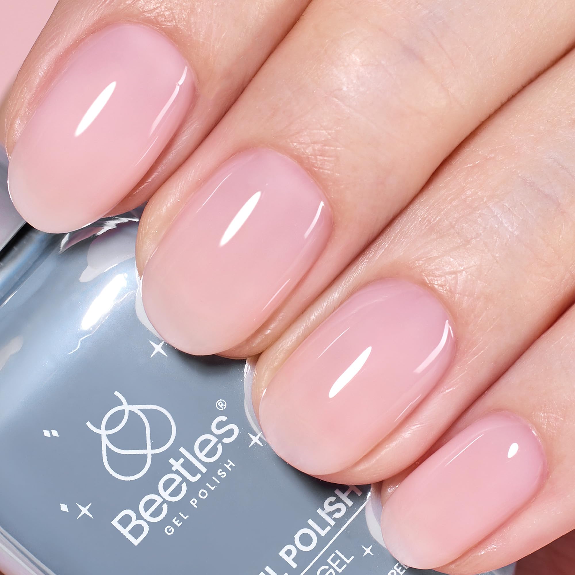 Milky Pink |15ml Pink Jelly Gel Polish 1Pcs