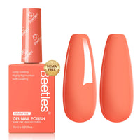 Hema-Free Gel Coral Orange Valentines Nails Gel Nail Gel Polish 15ml
