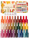 Beetles Retro Reverie Gel Nail Polish Set Hema-Free 30 Colors Burgundy Colors 10ml Fall Winter Nails