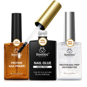 Beetles 3Pcs 15ml Hema-Free Nail Prep & Glue Set