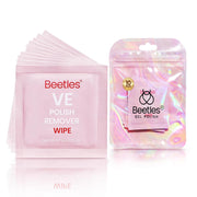 Beetles Wrapped  Wipes Sealed Securely Nails Polish Remover (10 Pack)