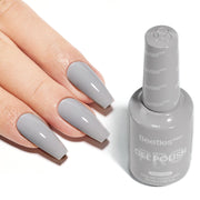 Beetles Pro Grey Gel Polish - Zero Chill, Light Grey Color 20ML Gel Polish