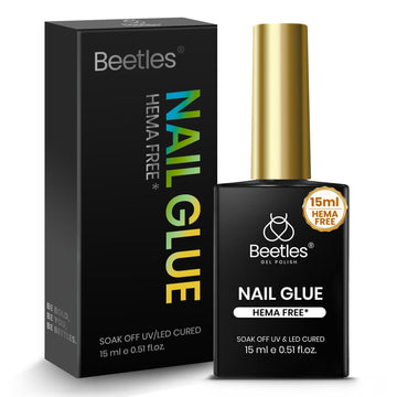 Beetles 15ml HEMA-Free Nail Glue Gel - TPO Free UV Nail Glue