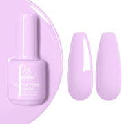 beetles Lavender Purple Gel Polish - 1pc 15ml lilac Pale Purple Violet Mauve Color Milky Taro Soak Off Uv LED Nail Lamp Polish Nail