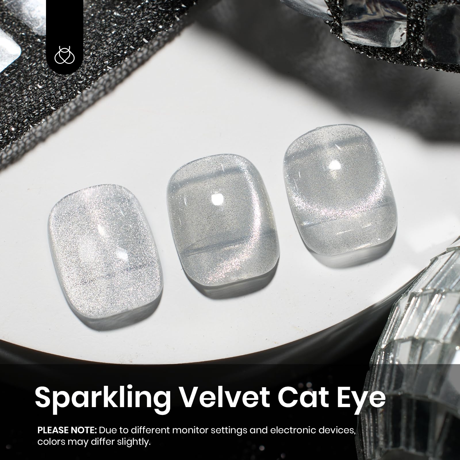 Sliver Dreamscape|15ml Gel Polish Silver Nail Colors Glitter Gel Star Nails