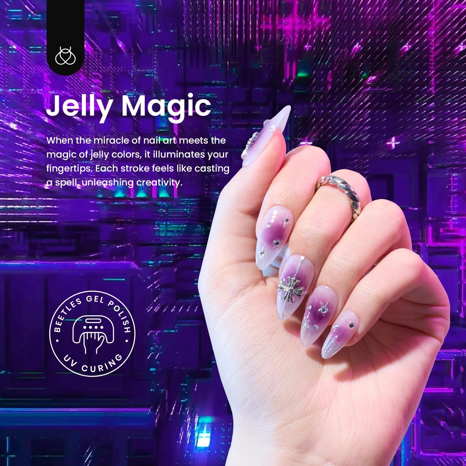 Jelly Magic -  6 Colors Summer Gel Nail Polish