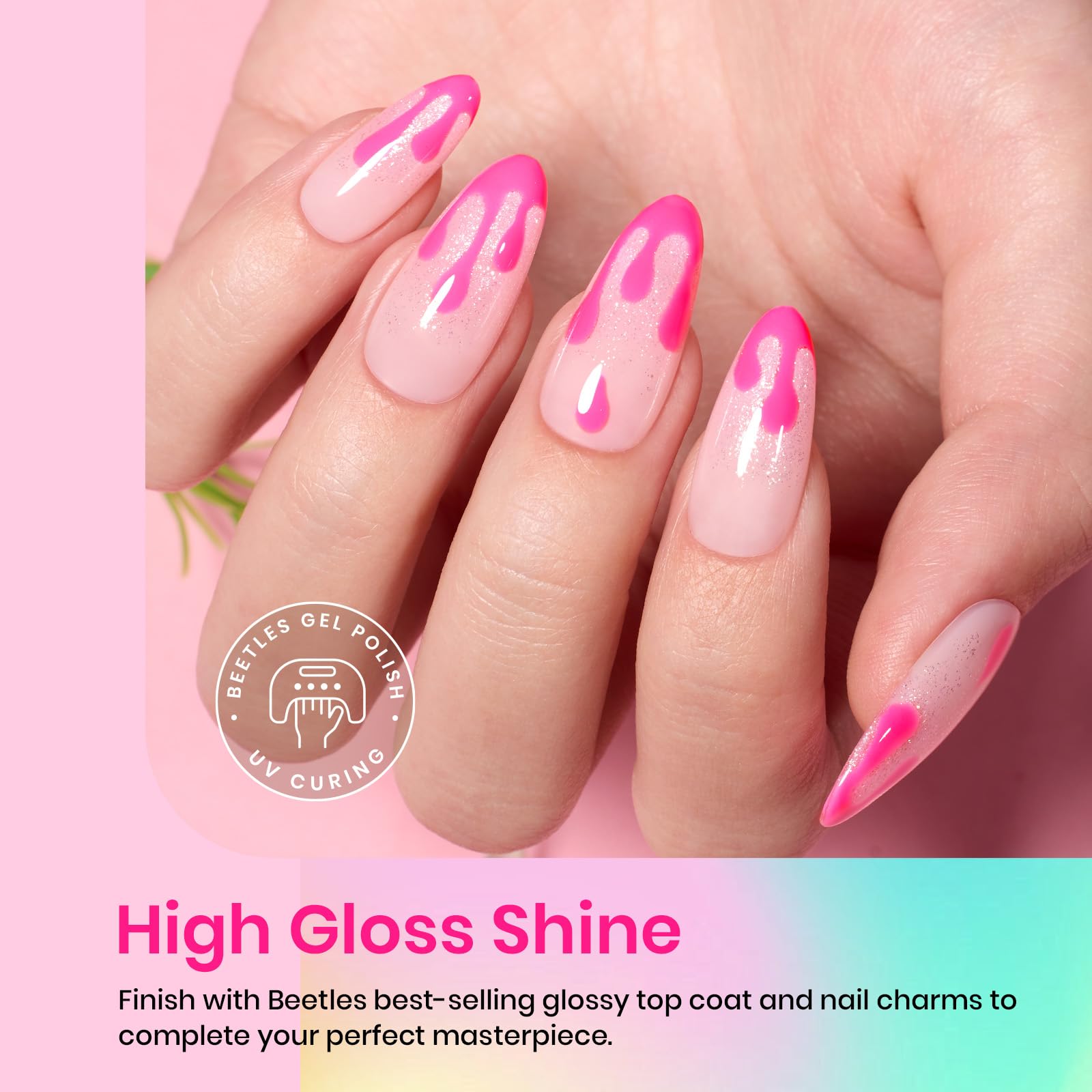 Summer Ice Cream - Spring Nails 6 Colors Gel Nail Polish Set